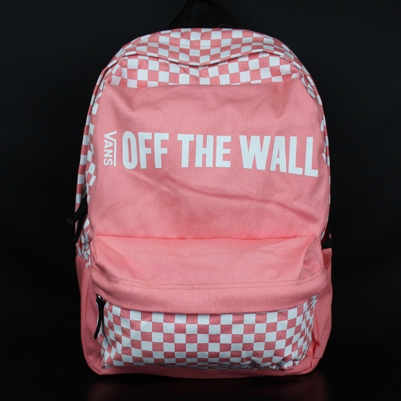 vans central realm backpack black